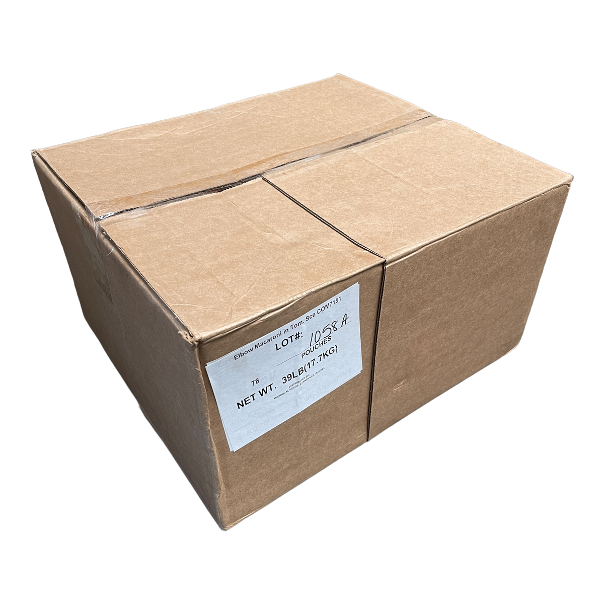 BULK MRE Entree - 72 packs of Elbow Macaroni in Tomato Sauce — view 2