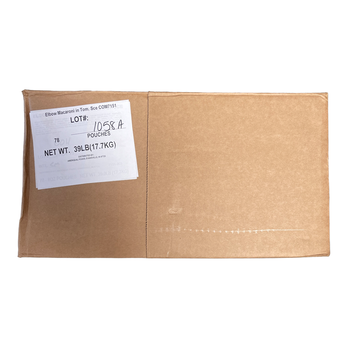 BULK MRE Entree - 72 packs of Elbow Macaroni in Tomato Sauce — view 3