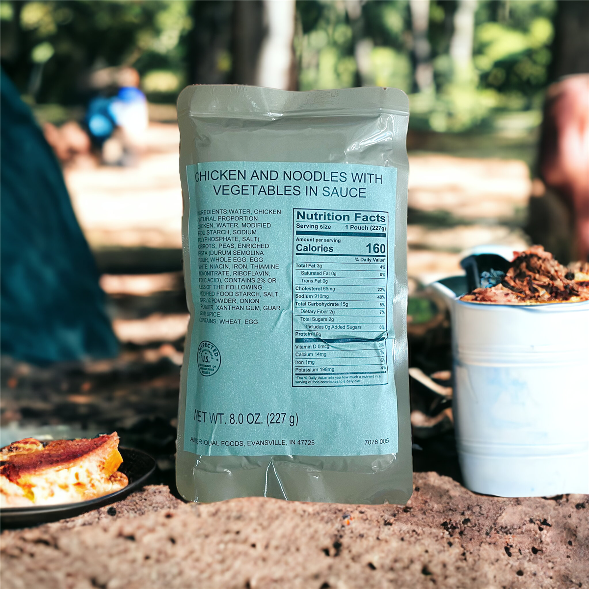 MRE Entree - Chicken Noodle with Vegetables — view 2