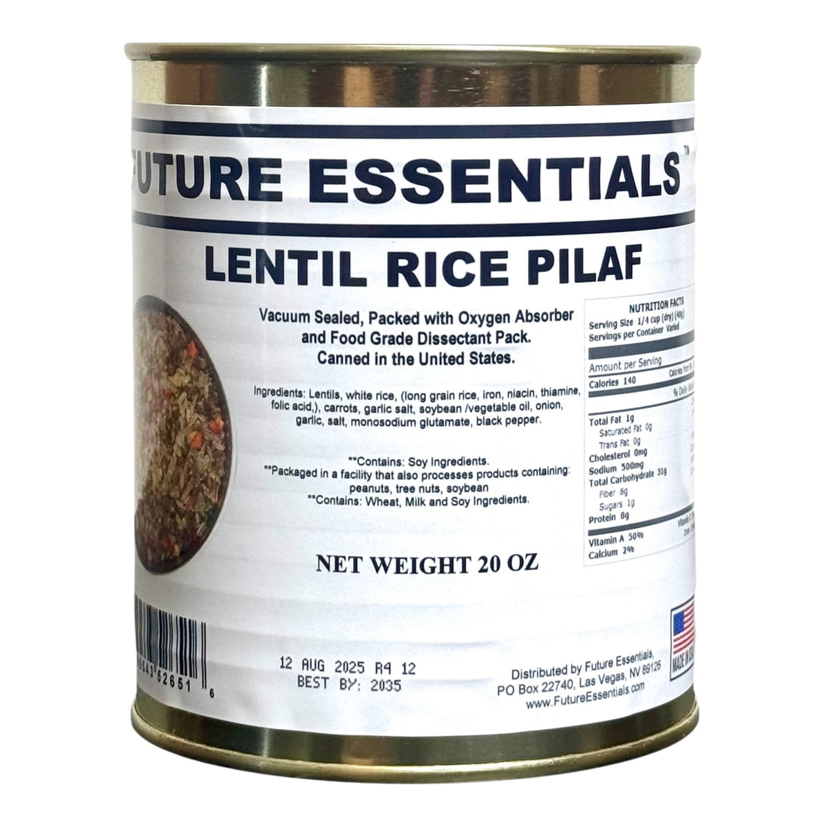 Case (12 Cans) of Future Essentials Canned Rice and Couscous Variety — view 3
