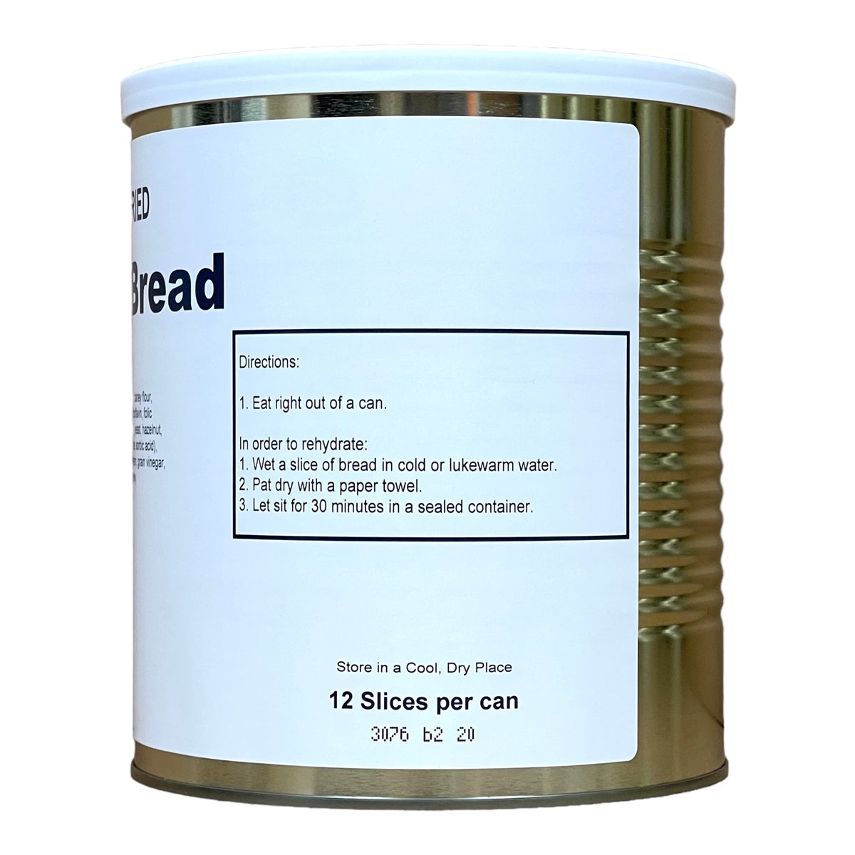 Military Surplus Freeze Dried Oat Nut Bread — view 3