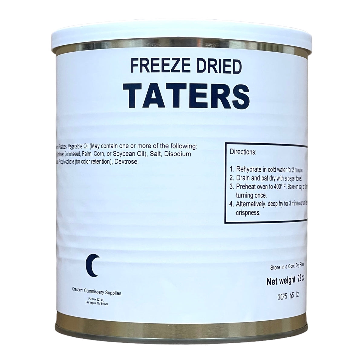 Military Surplus Freeze Dried Taters — view 2