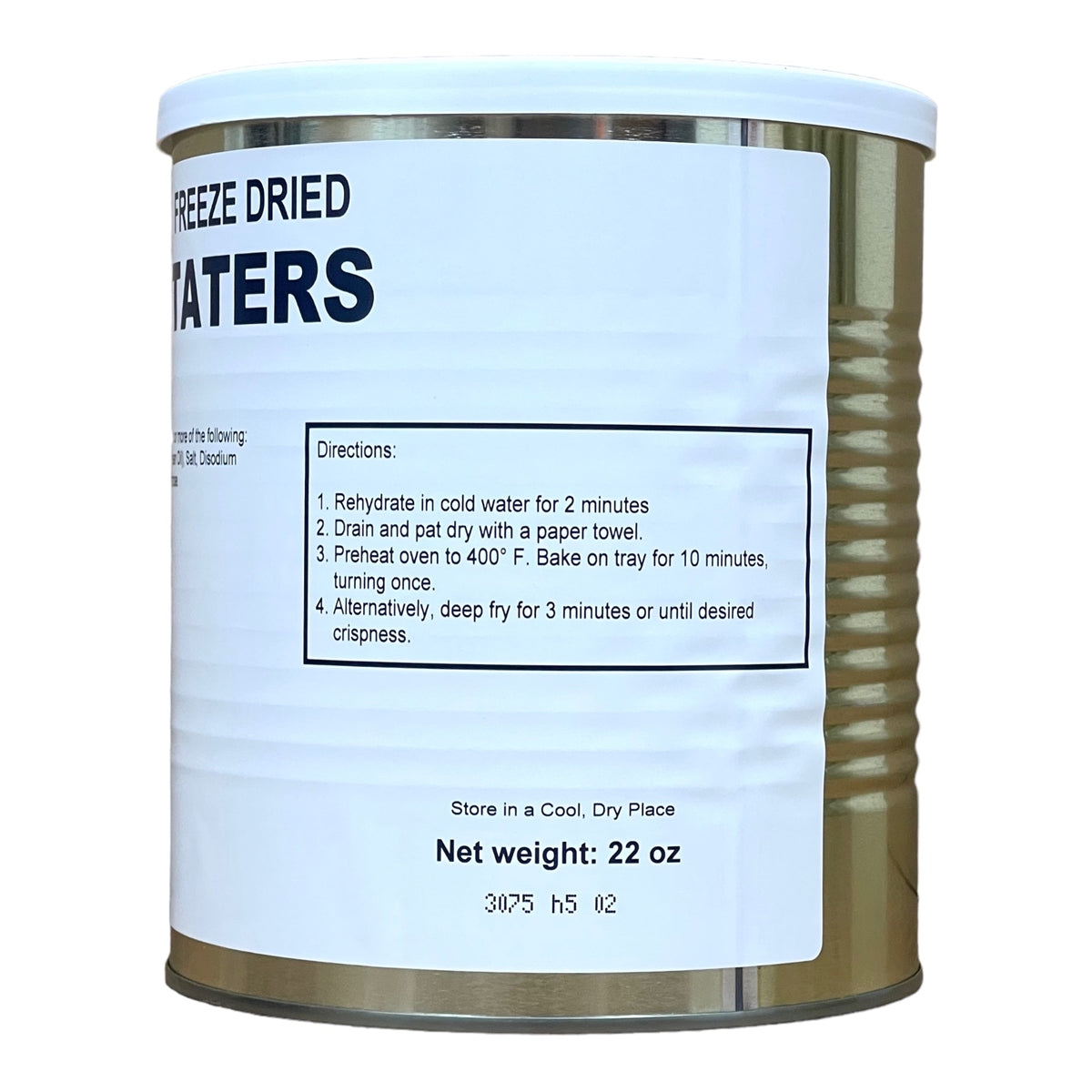 Military Surplus Freeze Dried Taters — view 3