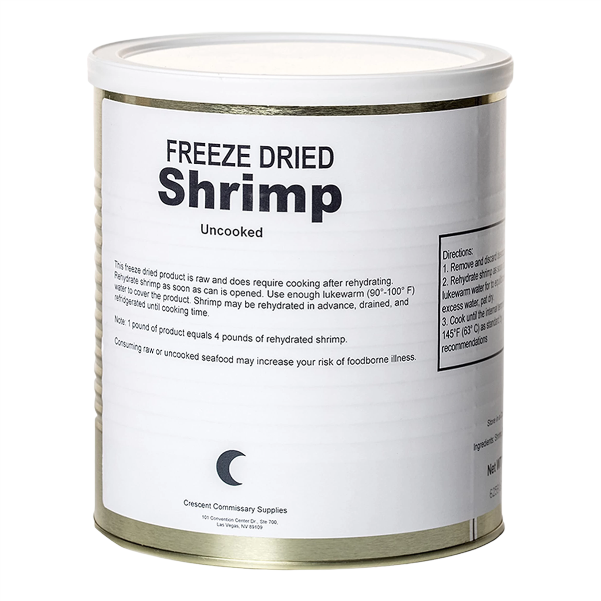 Freeze Dried Uncooked Peeled Shrimp — view 2