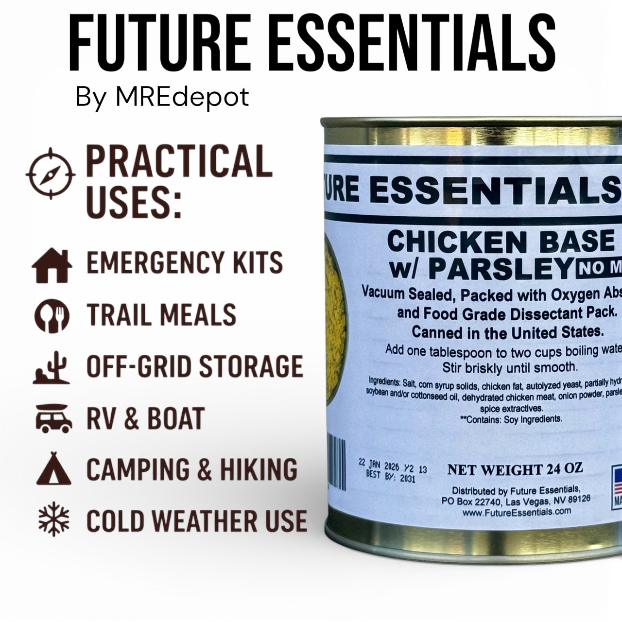 Future Essentials Canned Chicken Base with Parsley — view 5