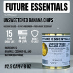 Future Essentials Dehydrated Unsweetened Banana Chips
