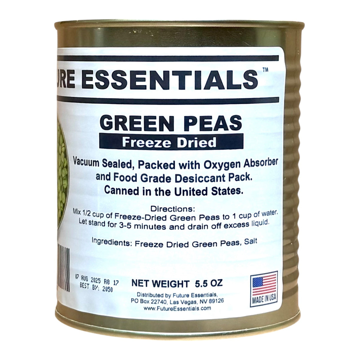 Case (12 Cans) of Future Essentials Freeze Dried Vegetable Variety — view 6
