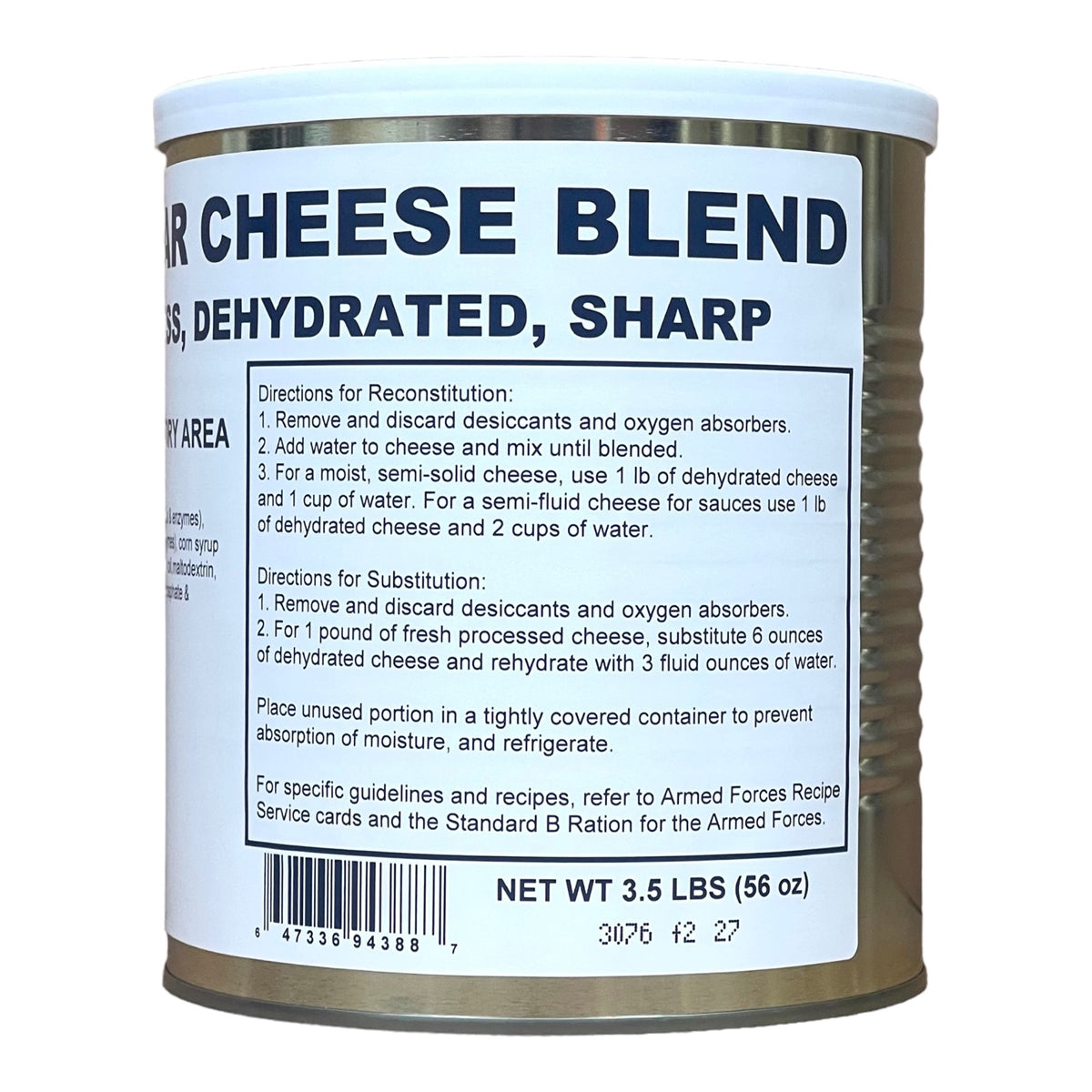 Dehydrated Powdered Cheddar Cheese Blend — view 2