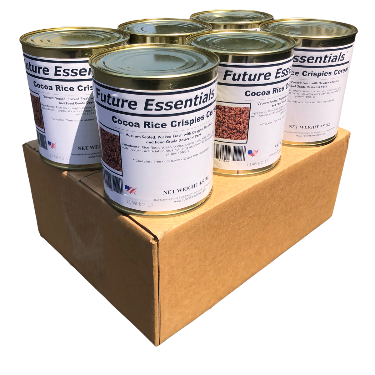 Future Essentials Cocoa Rice Crispies Cereal — view 5