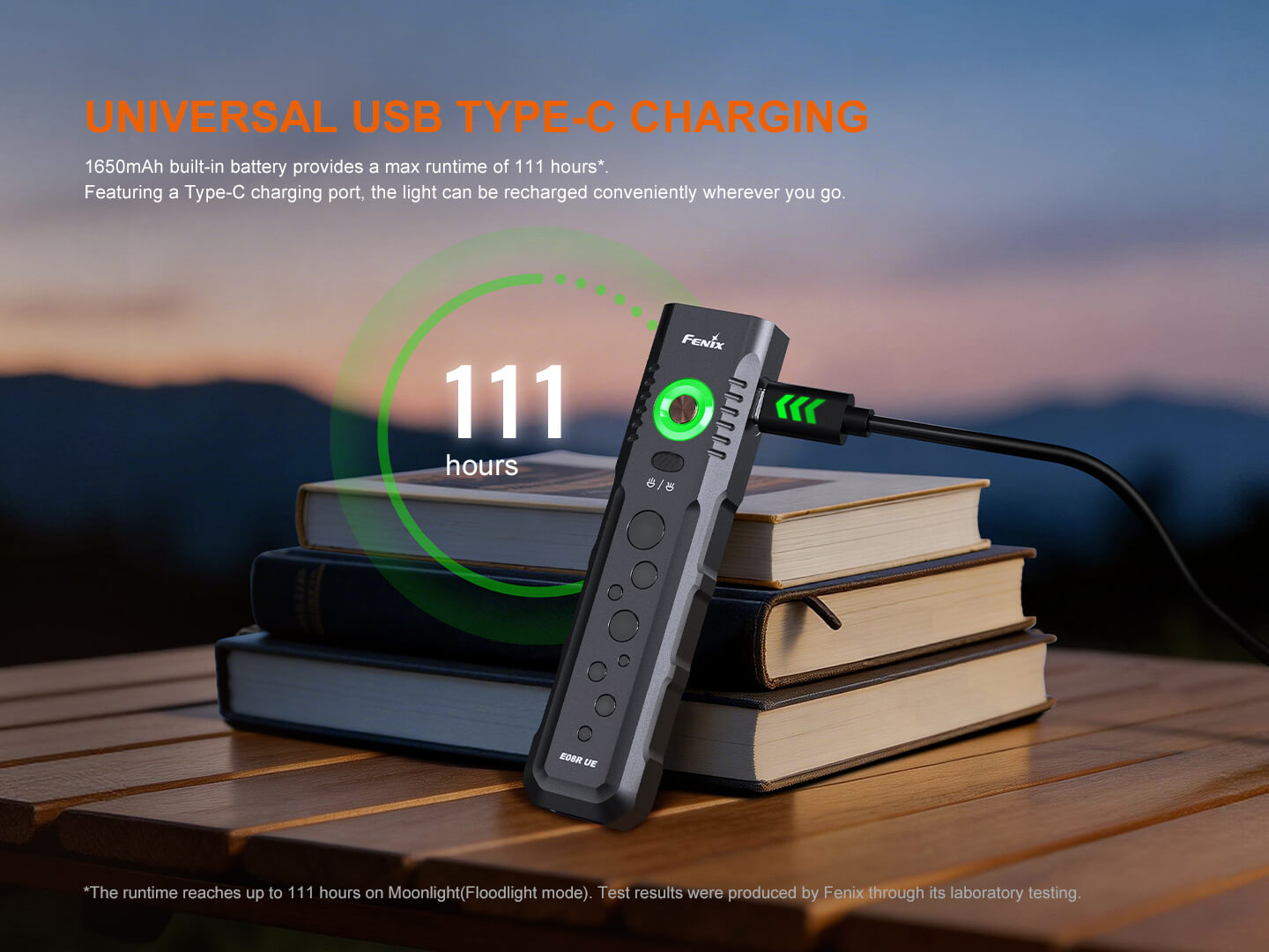 Fenix E08R UE Multi-Light EDC Flashlight With Red Light & Green Laser — view 17