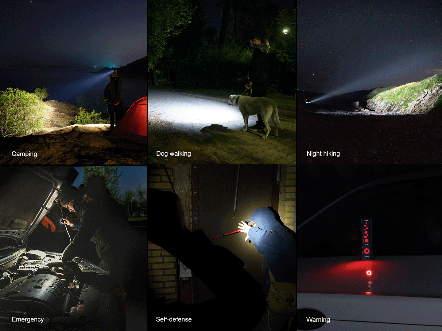 Fenix E08R UE Multi-Light EDC Flashlight With Red Light & Green Laser — view 12