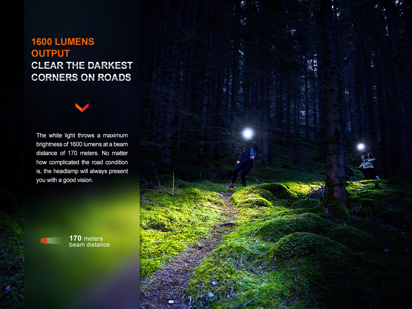 Fenix HM65R-T V2 Rechargeable Lightweight Trail Running Headlamp — view 14