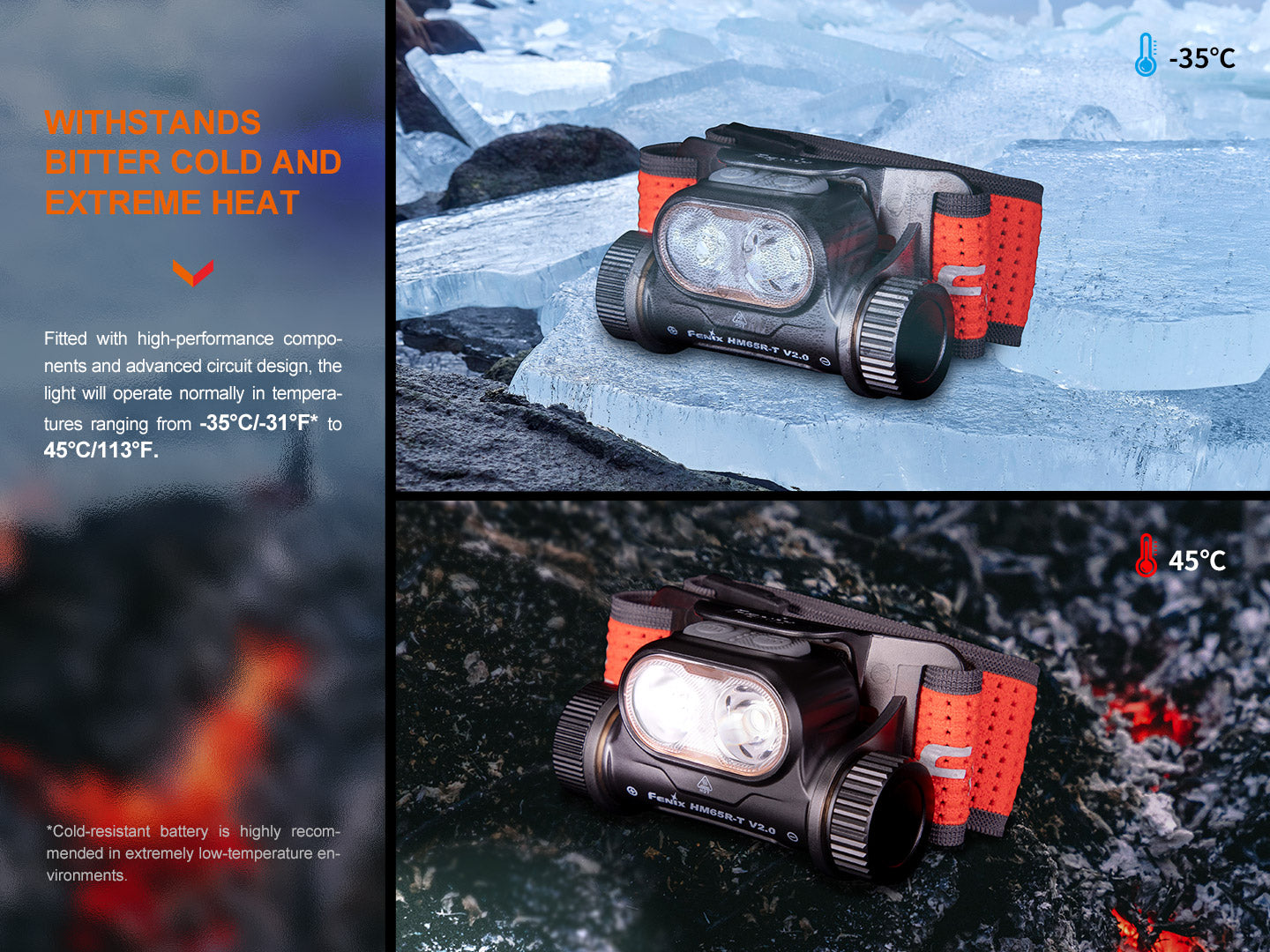 Fenix HM65R-T V2 Rechargeable Lightweight Trail Running Headlamp — view 15