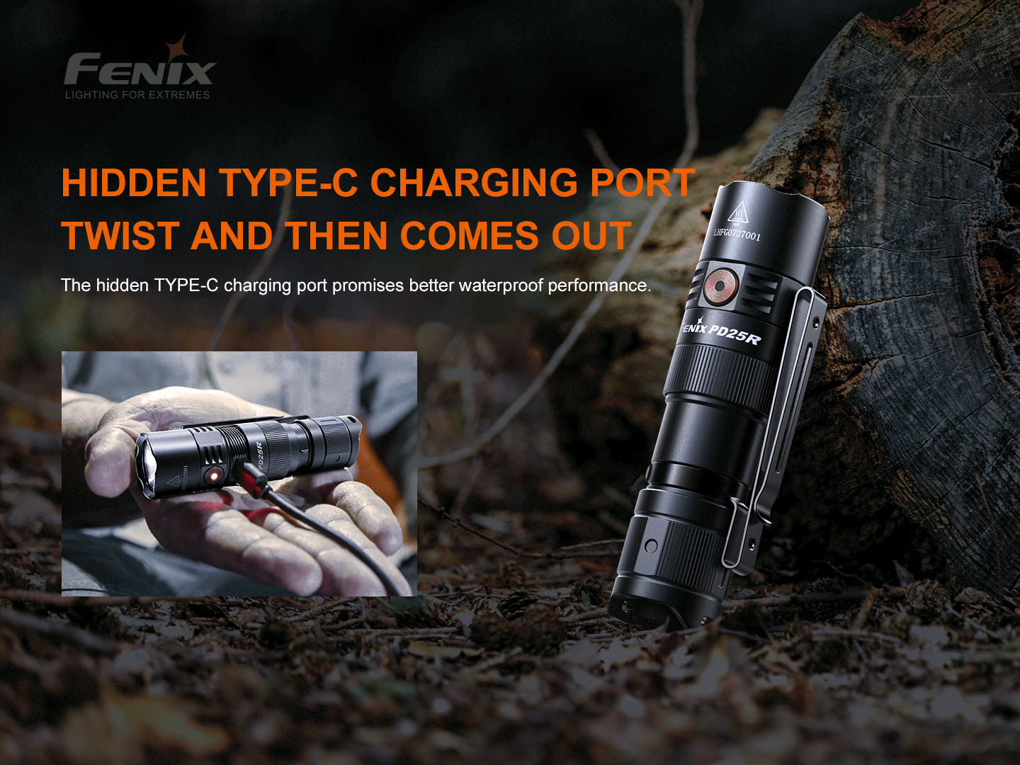 Fenix PD25R Rechargeable LED Flashlight — view 9