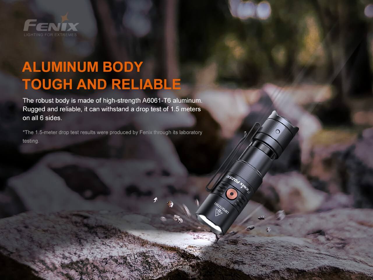 Fenix PD25R Rechargeable LED Flashlight — view 11