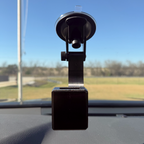 Universal Suction Mount for Meshtastic Vehicle Use