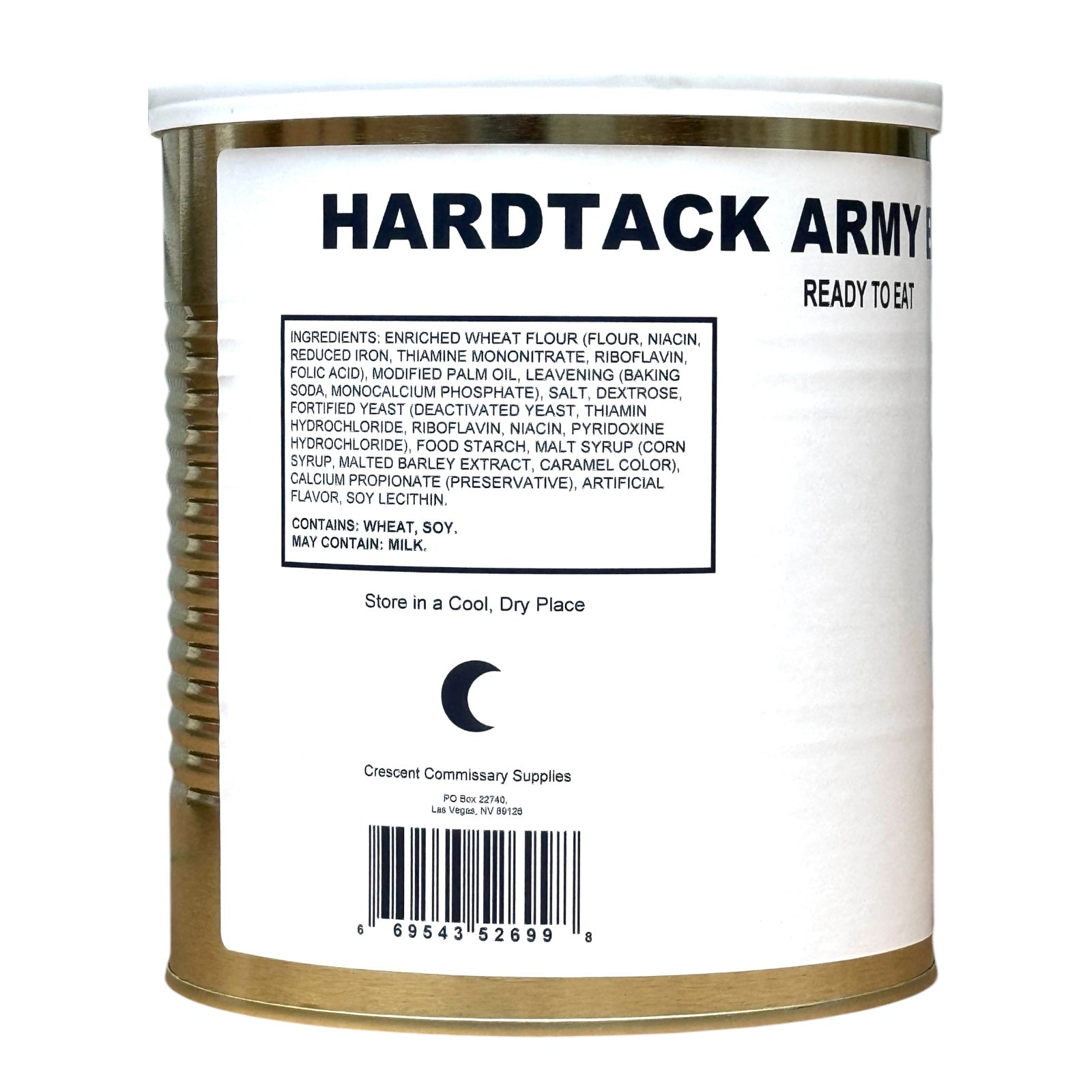 Military Surplus Hardtack Army Bread, Ready to Eat (#10 Can) — view 5