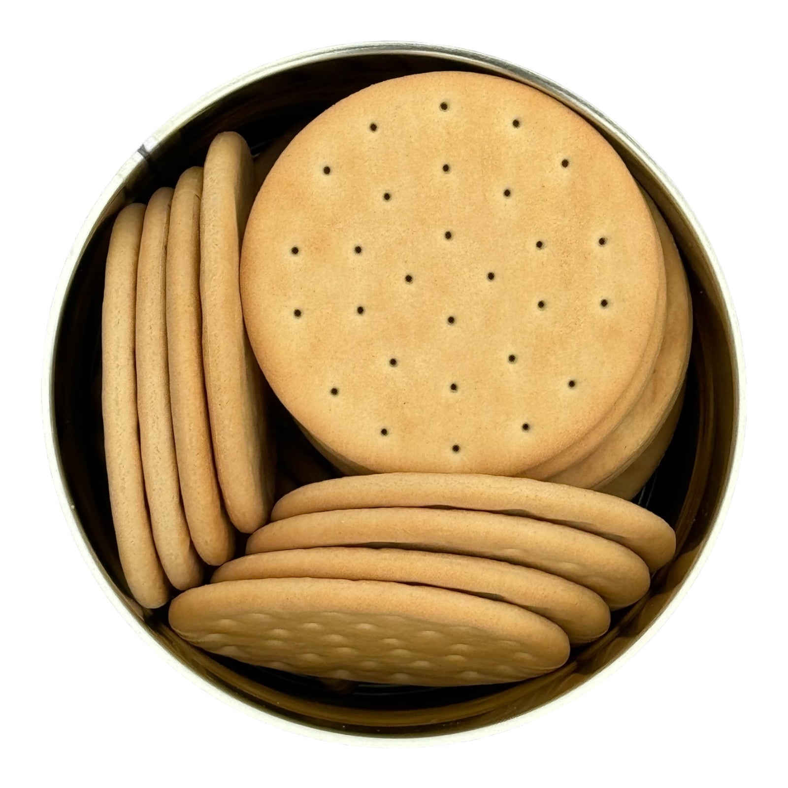 Military Surplus Hardtack Army Bread, Ready to Eat (#10 Can) — view 6