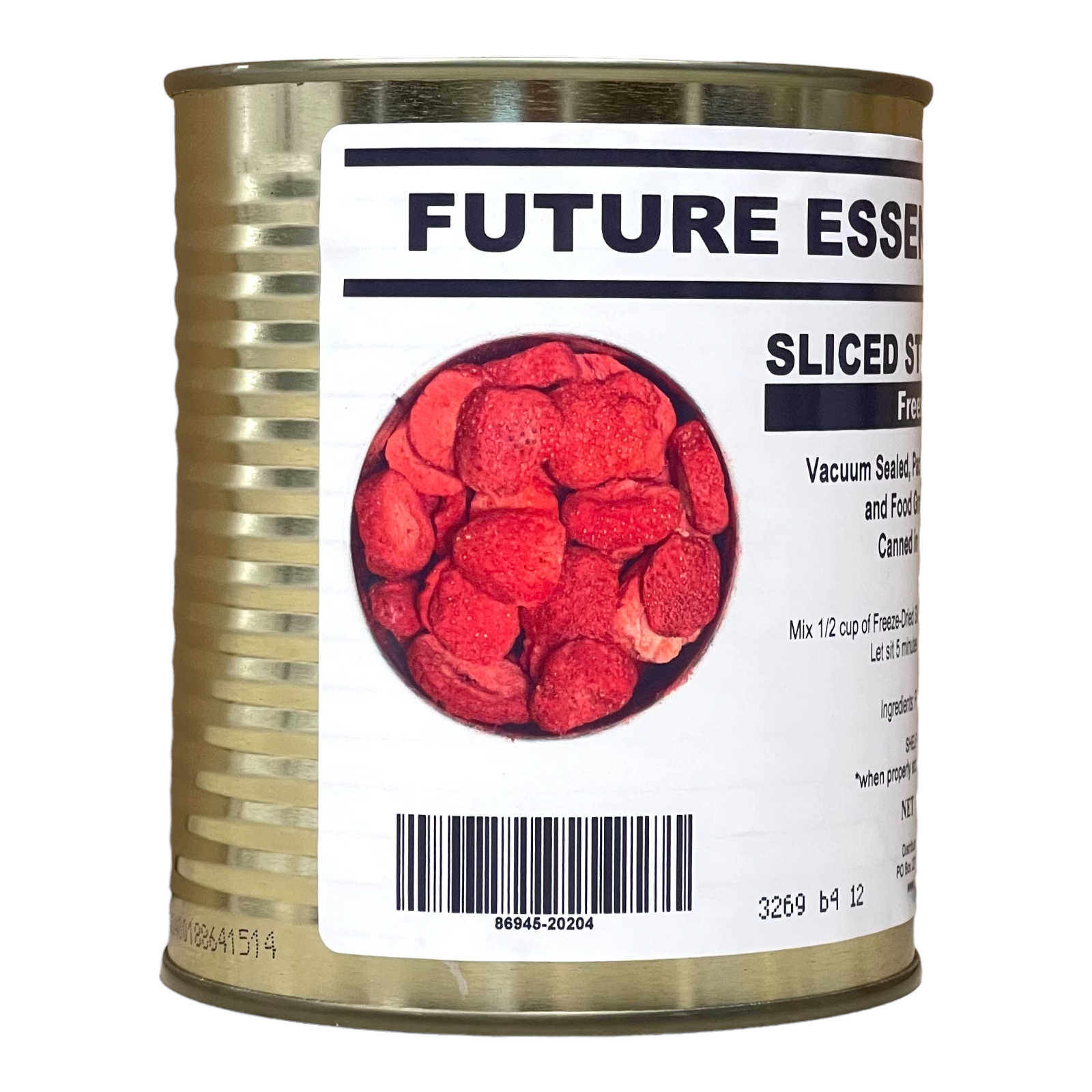 Future Essentials Freeze Dried Sliced Strawberries — view 3