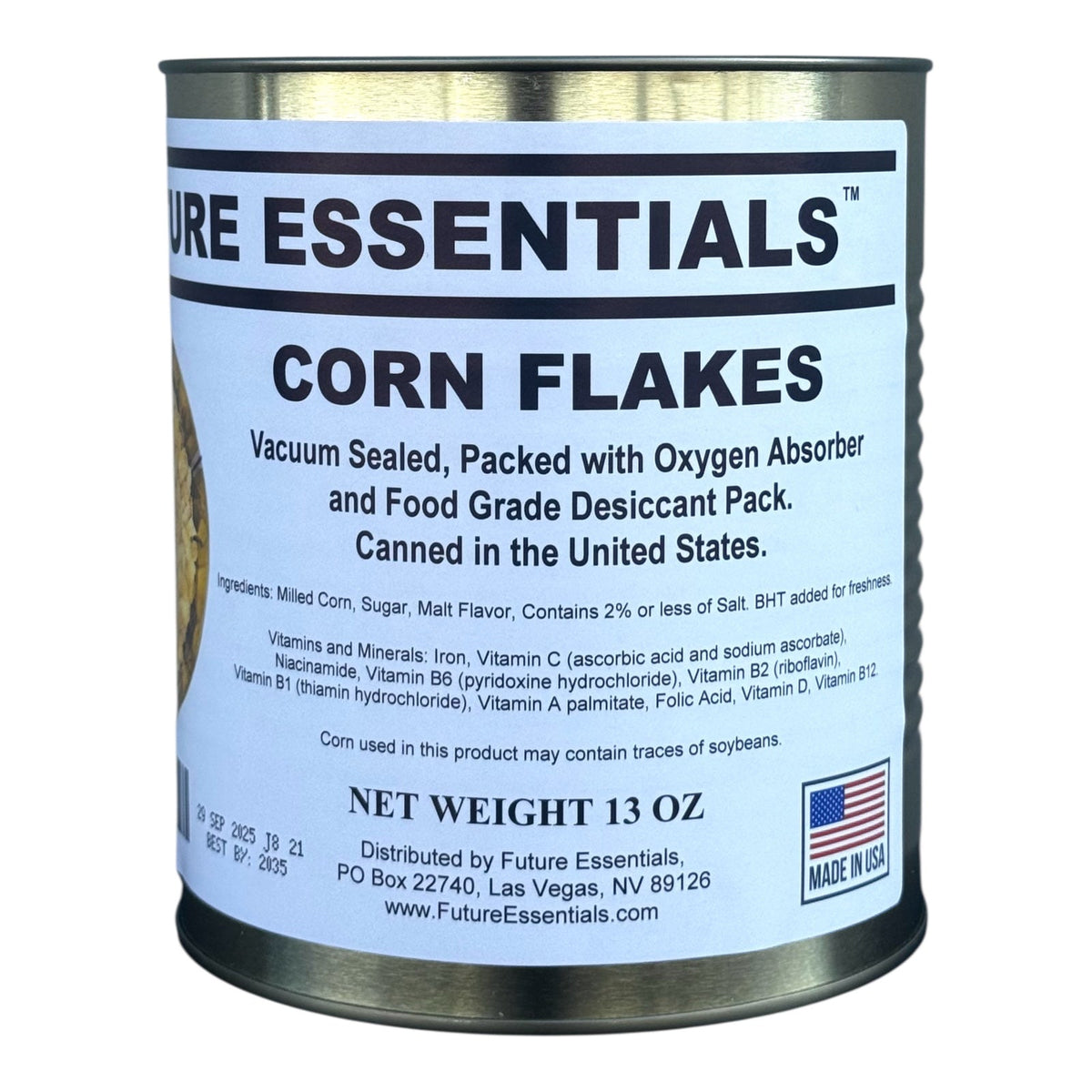 Future Essentials Corn Flakes Cereal, #10 Can — view 2