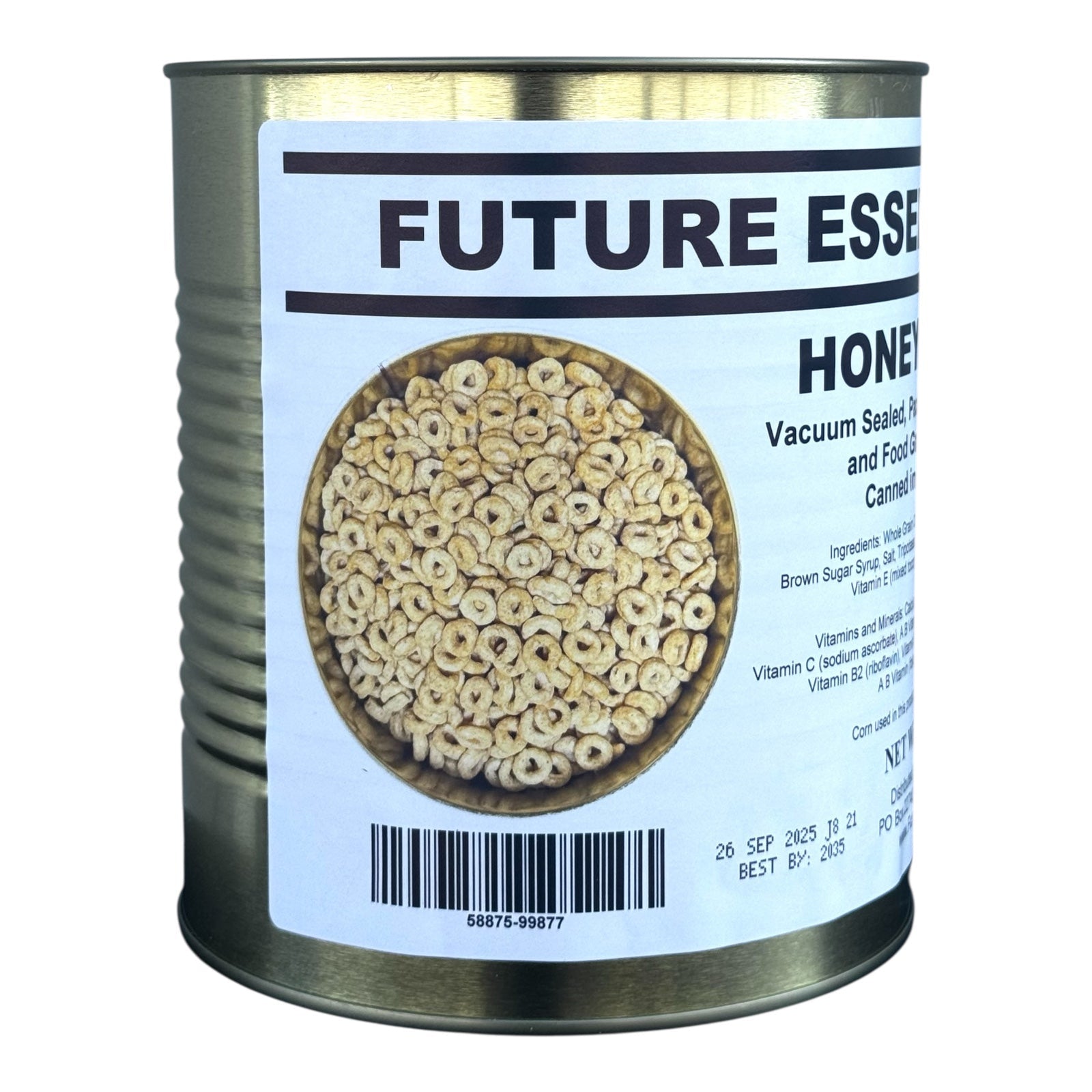 Future Essentials Honey Nut O's Cereal, #10 Can — view 4