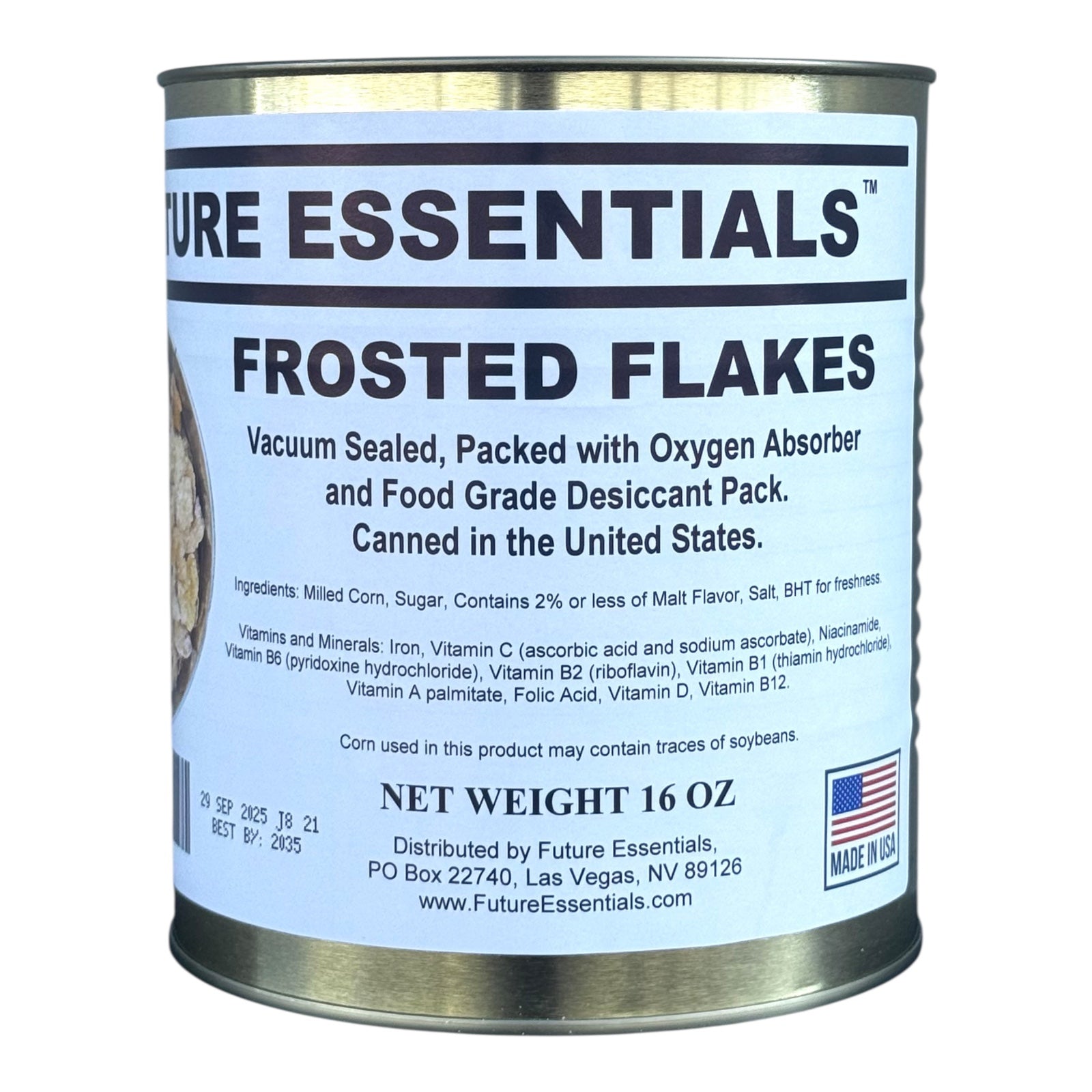 Future Essentials Frosted Flakes Cereal, #10 Can — view 2