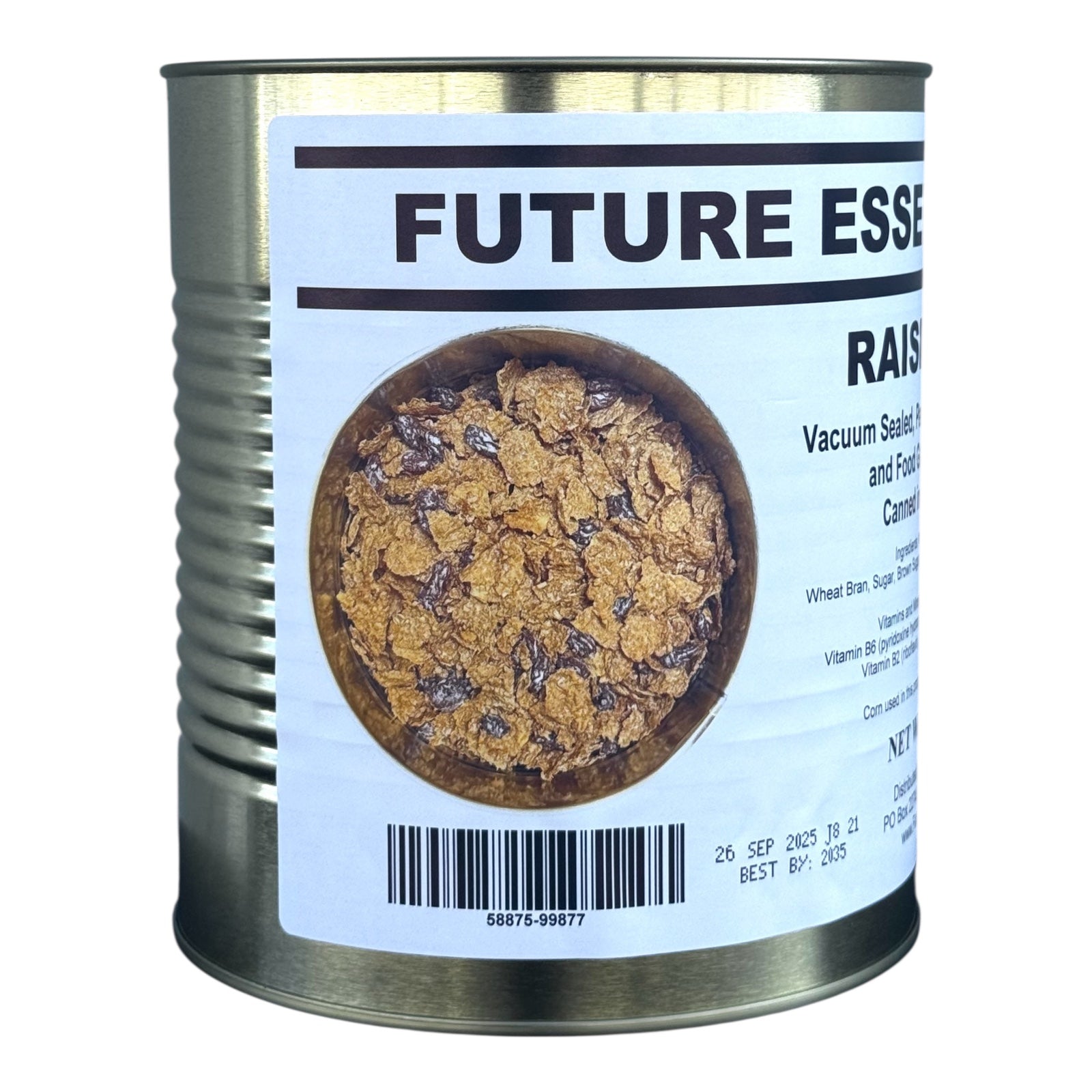Future Essentials Raisin Bran Cereal, #10 Can — view 4