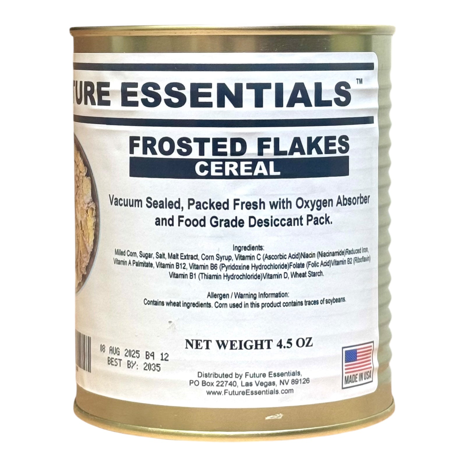 Future Essentials Canned Breakfast Cereal Variety & Milk — 12-Can Case