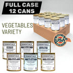 Case (12 Cans) of Future Essentials Freeze Dried Vegetable Variety