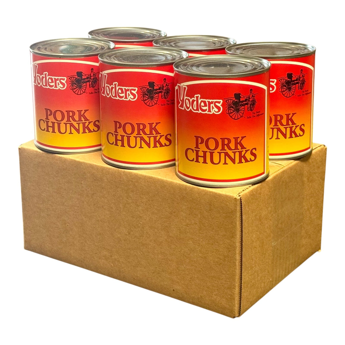 Yoder’s Canned Pork Chunks — 28 oz, Fully Cooked (10+ Year Shelf Life) — view 6