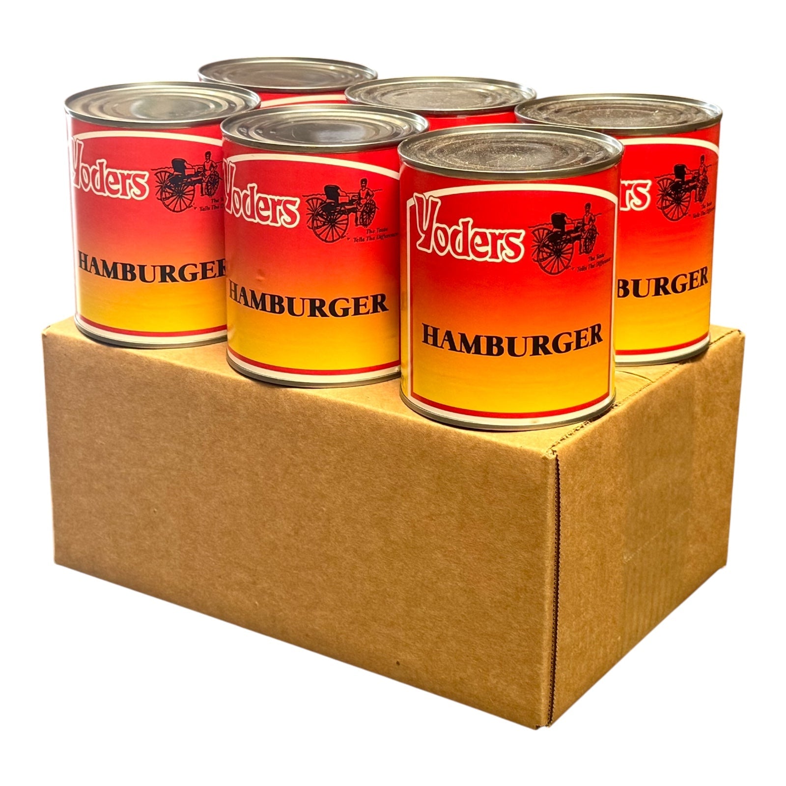 Yoder’s Canned Ground Beef — 28 oz, Fully Cooked (10+ Year Shelf Life)