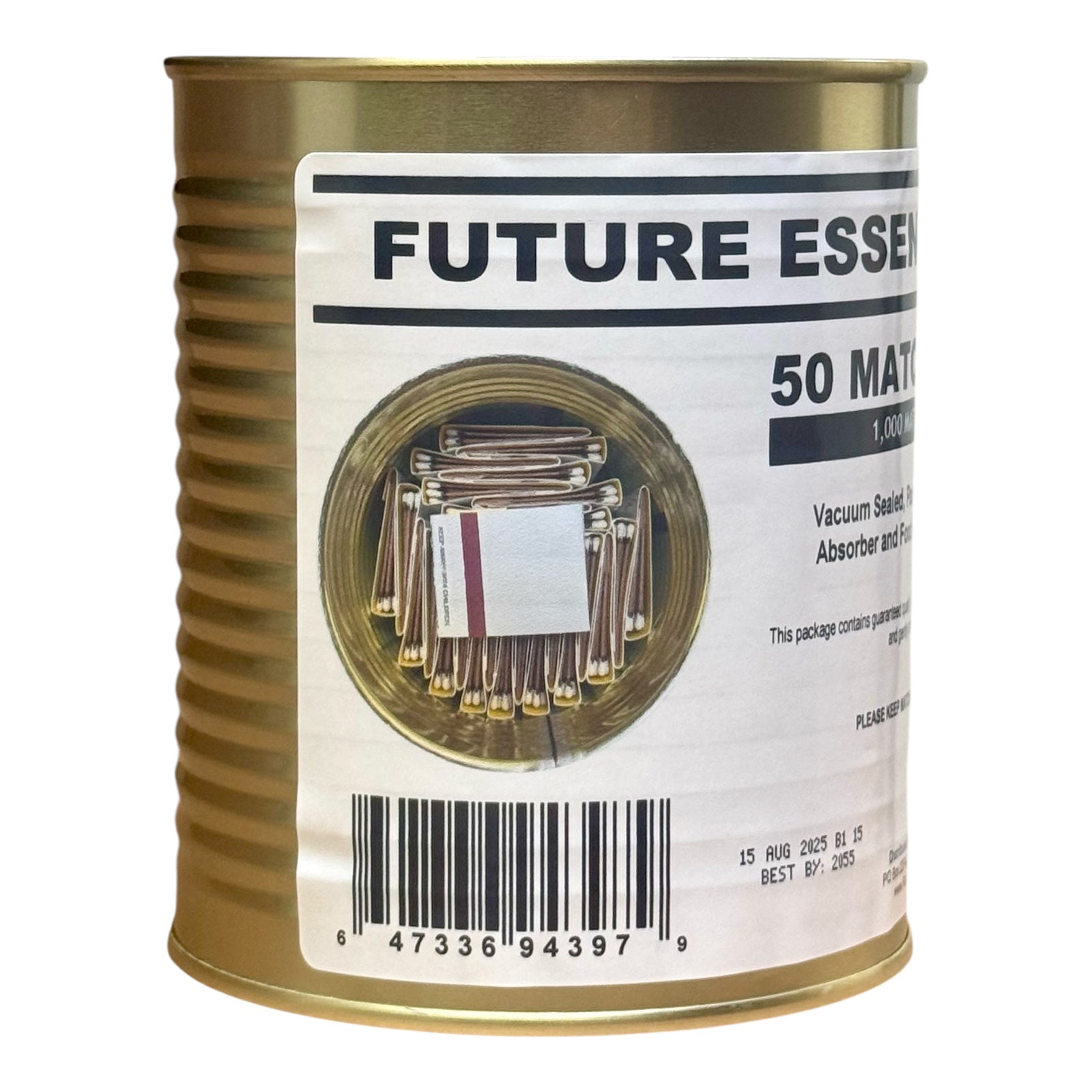 Can of Future Essentials 50 Matchbooks — view 3