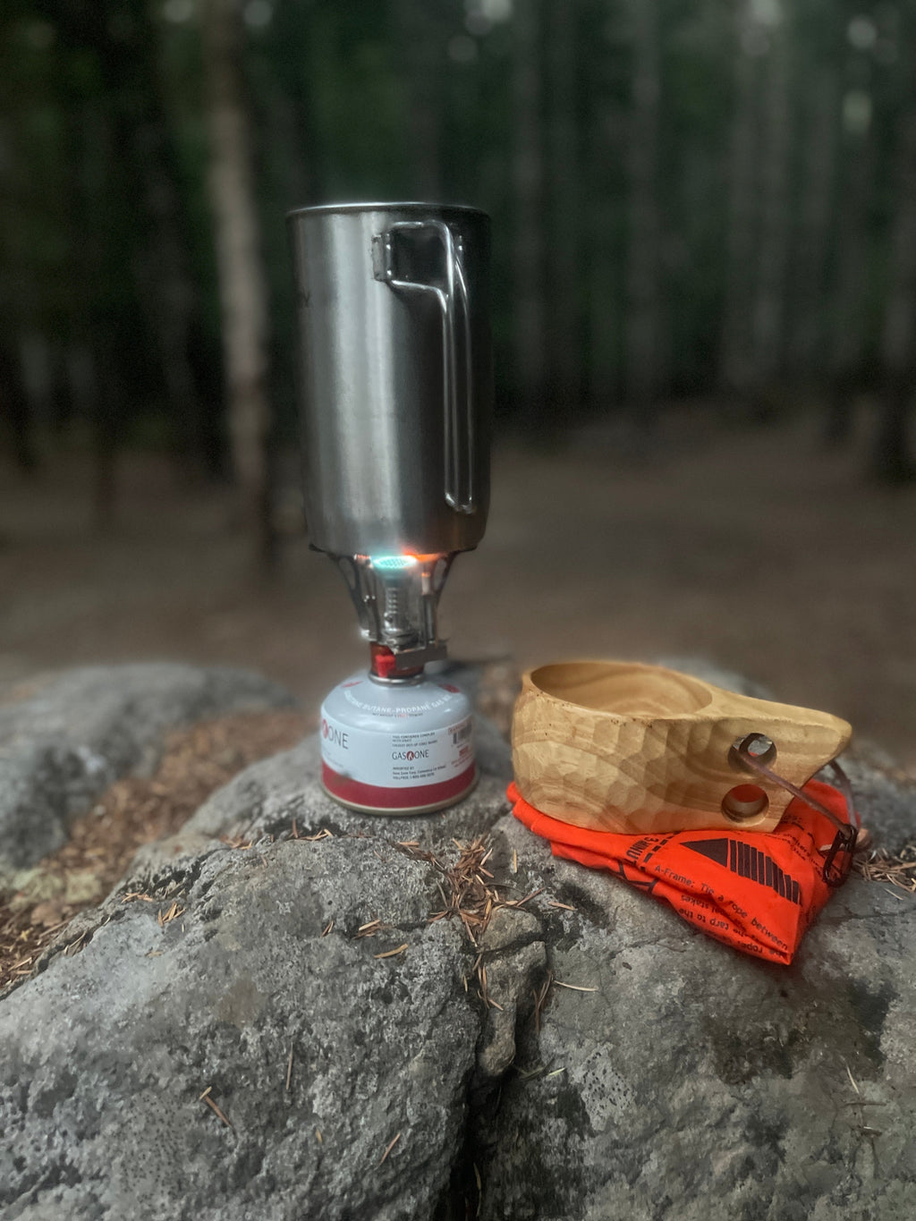Survival Bandana with Printed Survival Instructions — Made in USA