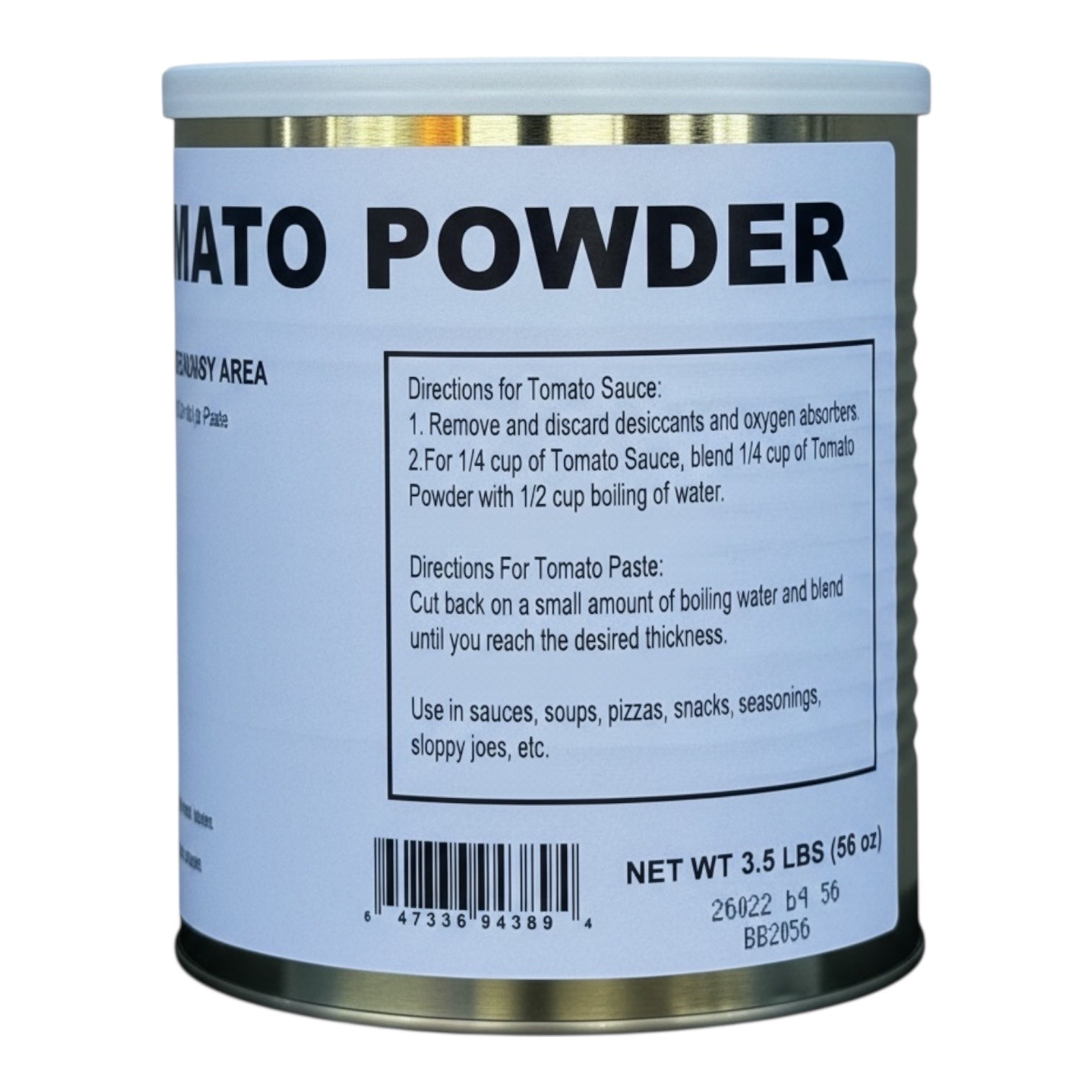 Military Surplus Dehydrated Tomato Powder — view 3