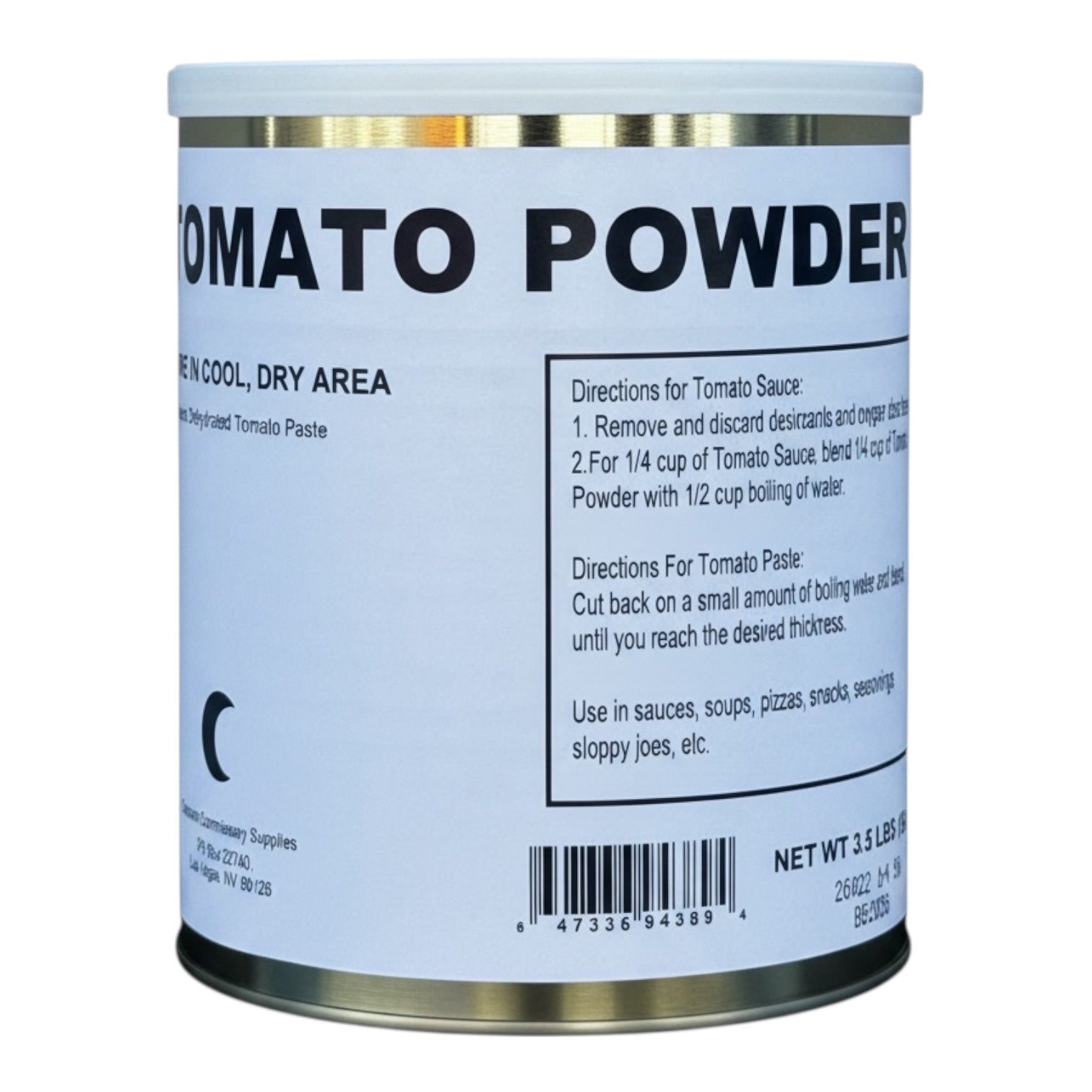 Military Surplus Dehydrated Tomato Powder — view 2