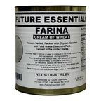 Future Essentials Farina Creamy Wheat Breakfast Cereal #10 Can