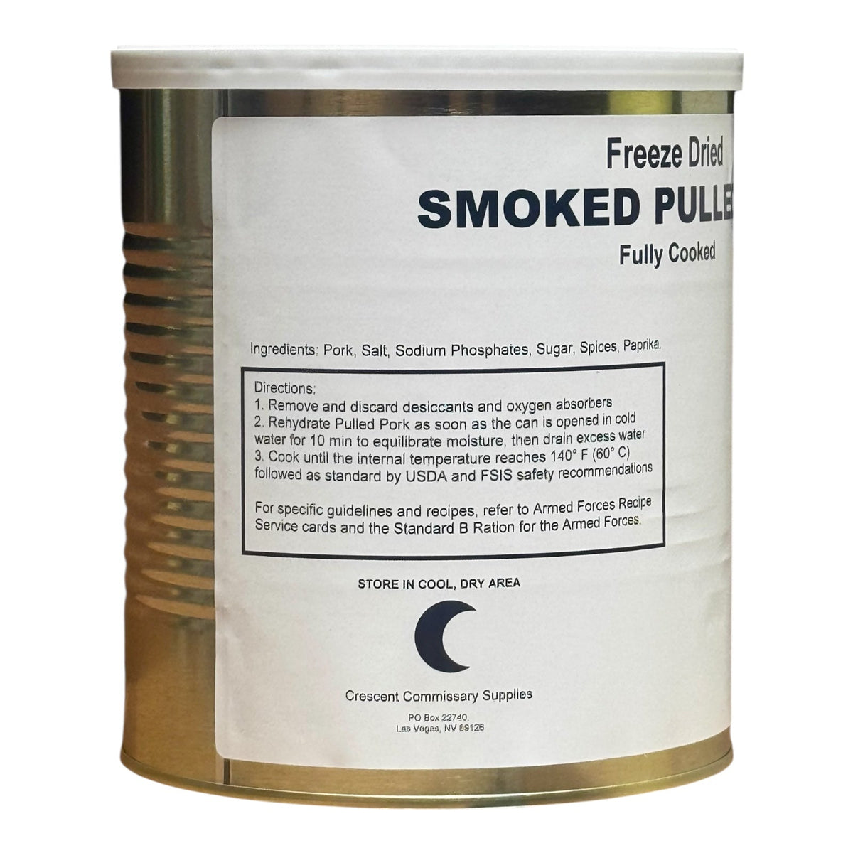 Military Surplus Freeze Dried Pulled Pork — view 4