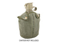 Belgian OD Vinyl 1-Quart Canteen Pouch — Used