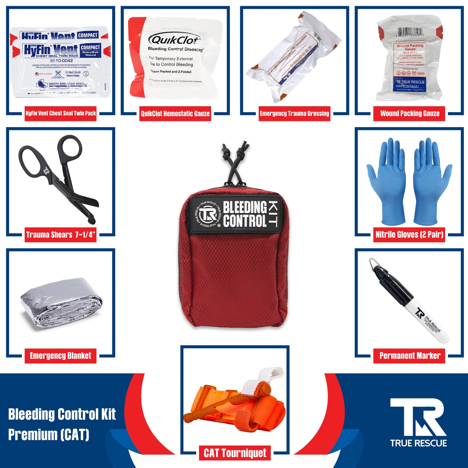 Bleeding Control Kit by True Rescue — view 27
