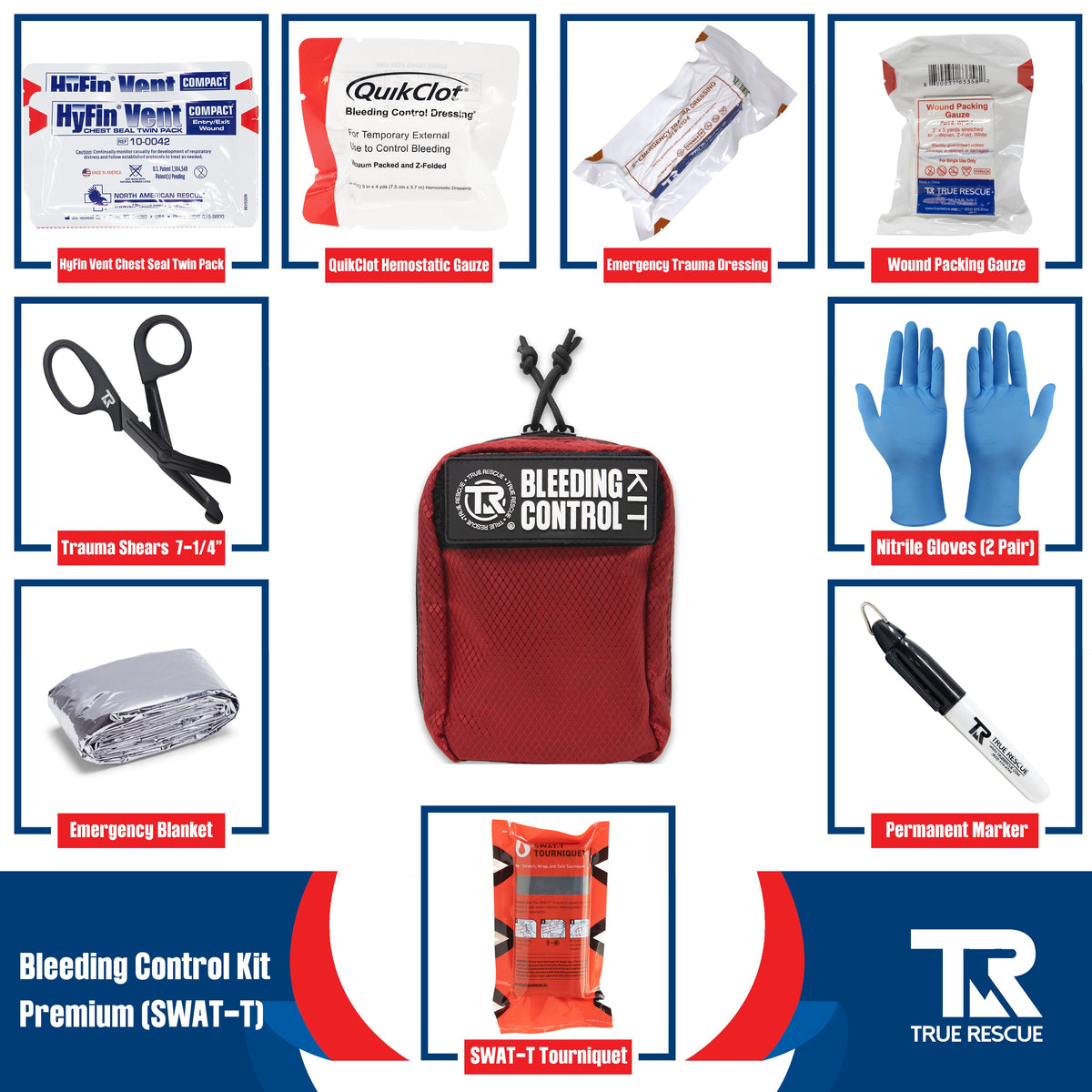 Bleeding Control Kit by True Rescue — view 22