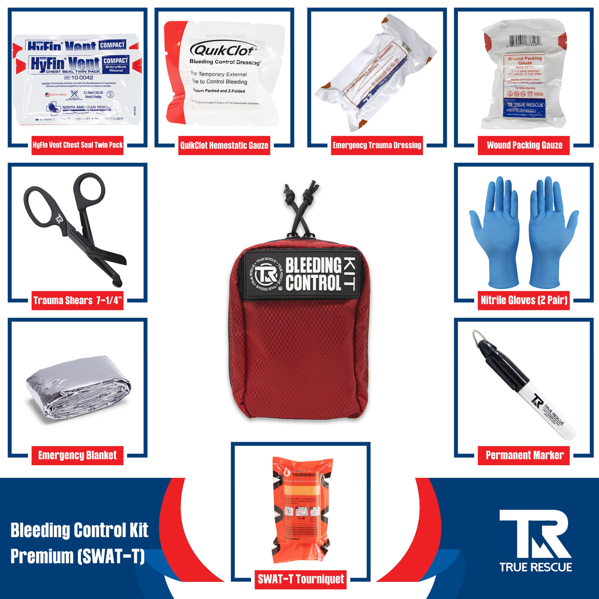 Bleeding Control Kit by True Rescue — view 23