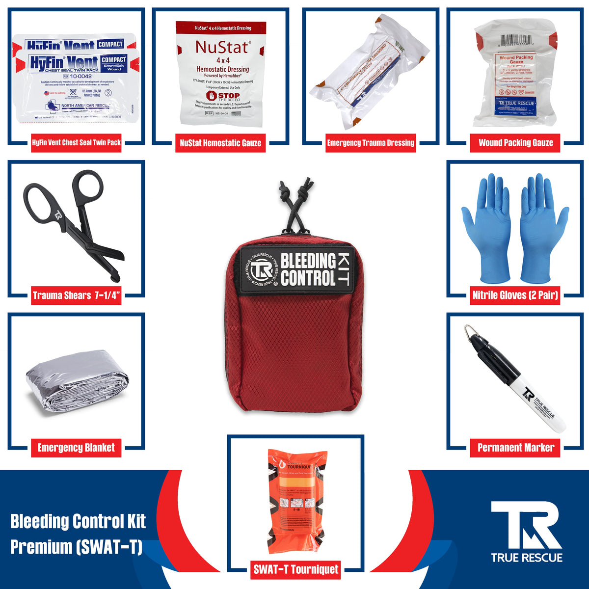 Bleeding Control Kit by True Rescue — view 17