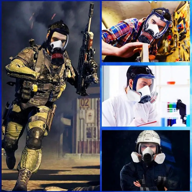 Full face respirator Gas Mask tactical-survival — view 3