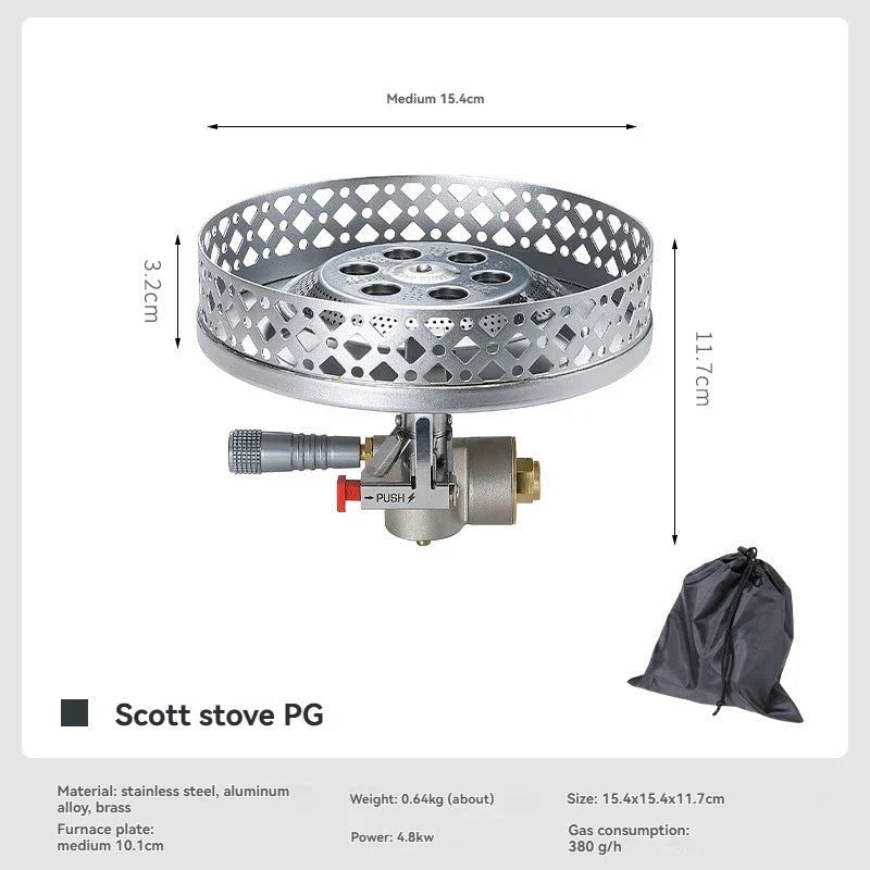 TrailBlaze OD-4: Compact Alloy Camp Stove — view 8