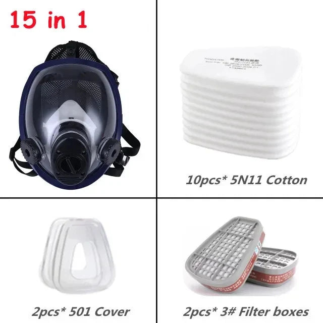 Full face respirator Gas Mask tactical-survival — view 7