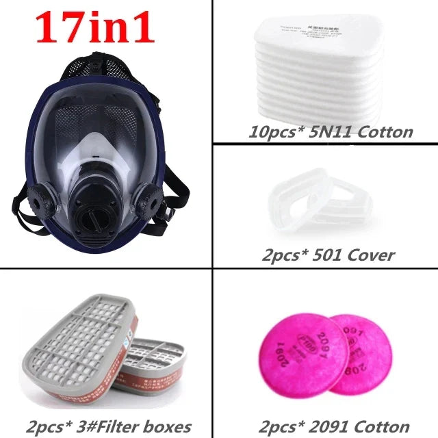 Full face respirator Gas Mask tactical-survival — view 8