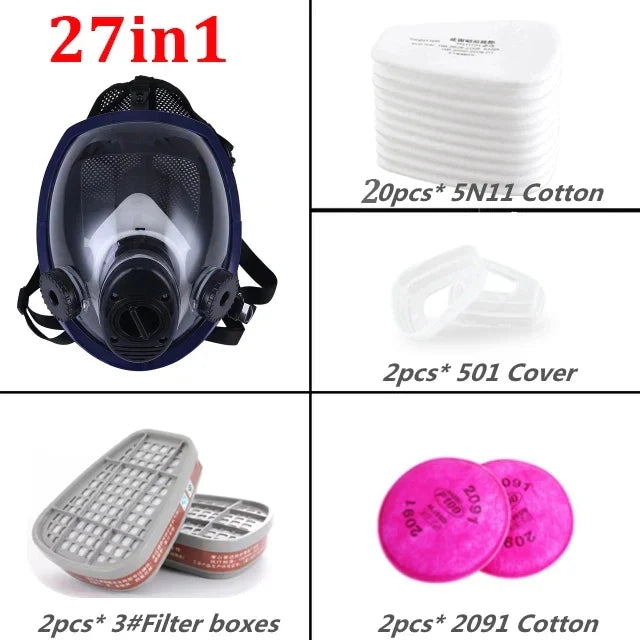 Full face respirator Gas Mask tactical-survival — view 9