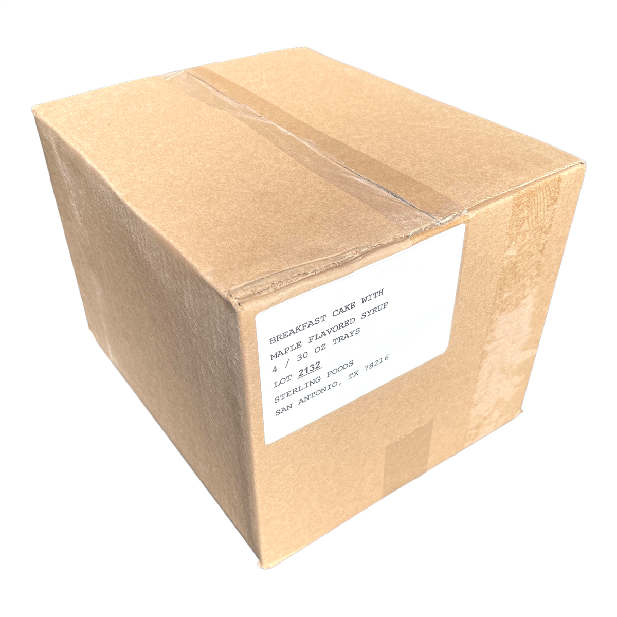 Military MRE Tray Pack — Breakfast Cake with Maple Syrup (UGR Component)