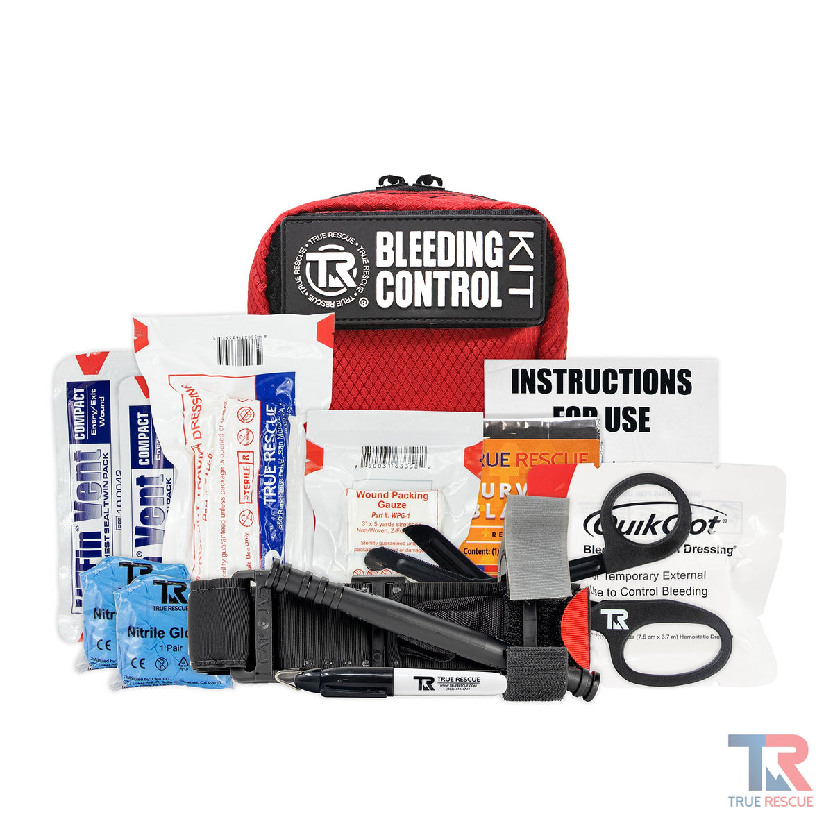 Bleeding Control Kit by True Rescue