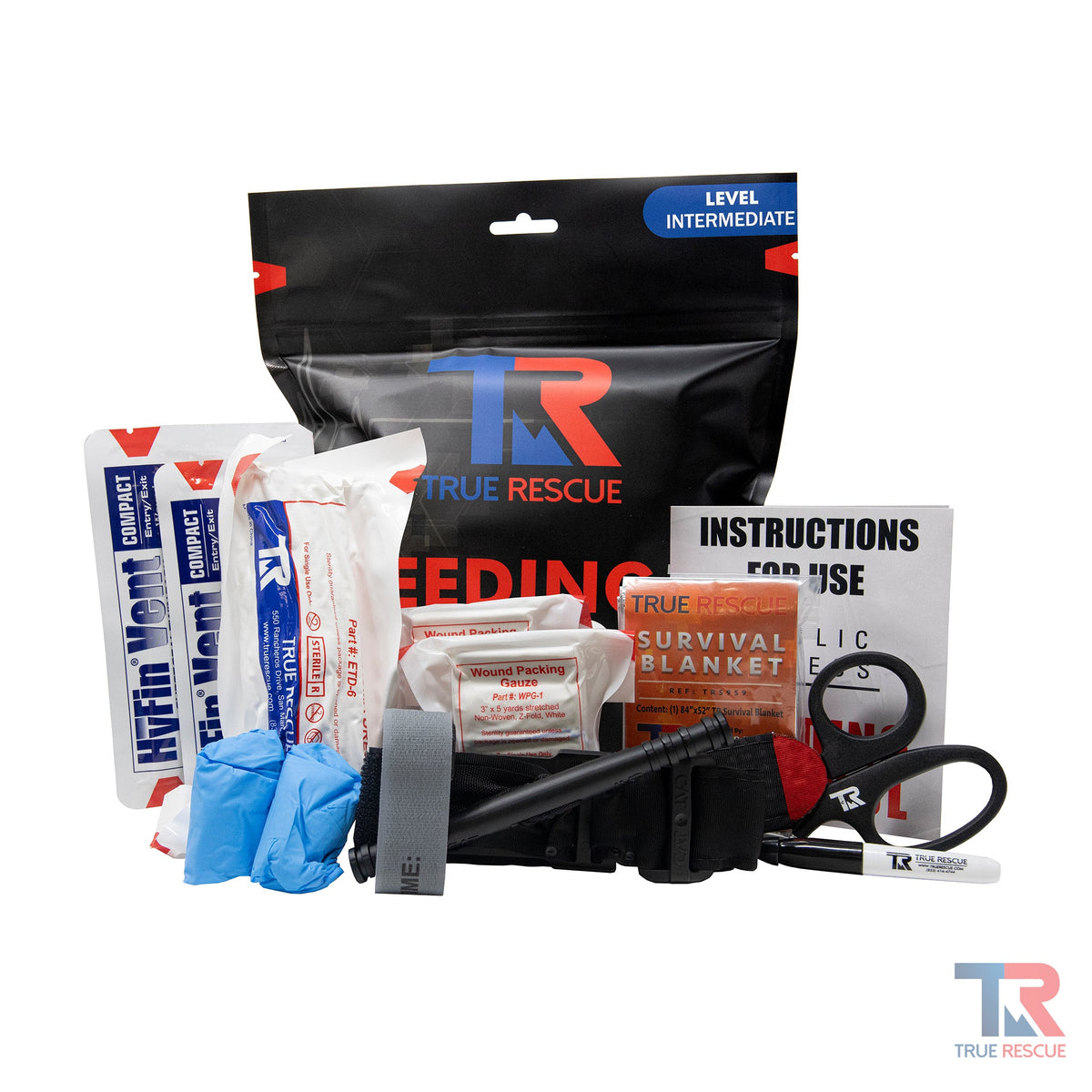 Bleeding Control Kit by True Rescue - Mylar — view 2